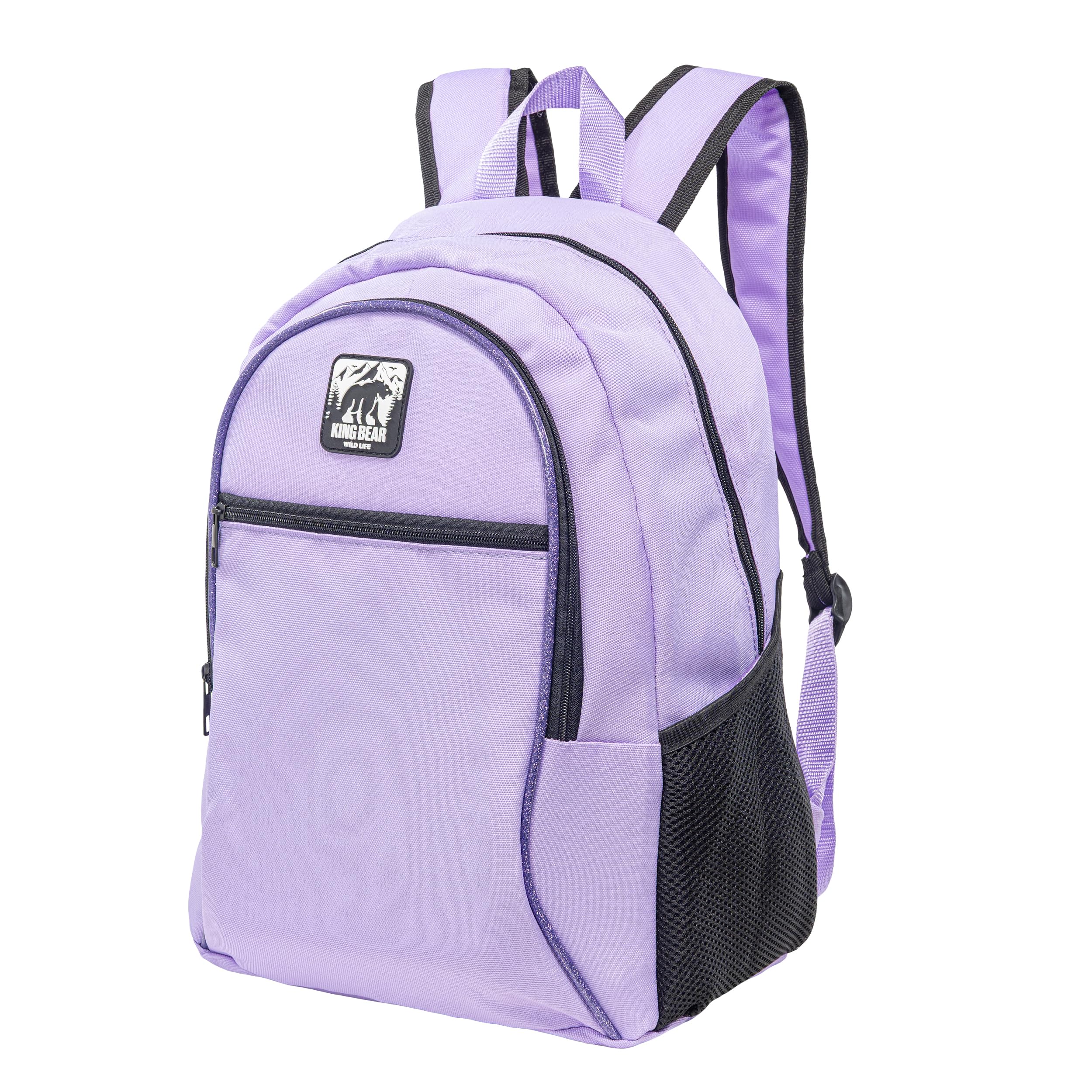 King Bear WL | Kinder Schulrucksack für Jungen Mädchen | 20 L Volumen | 3 Fächer für Grundschule & Weiterführende Schule | Wasserabweisend | Tagesrucksack