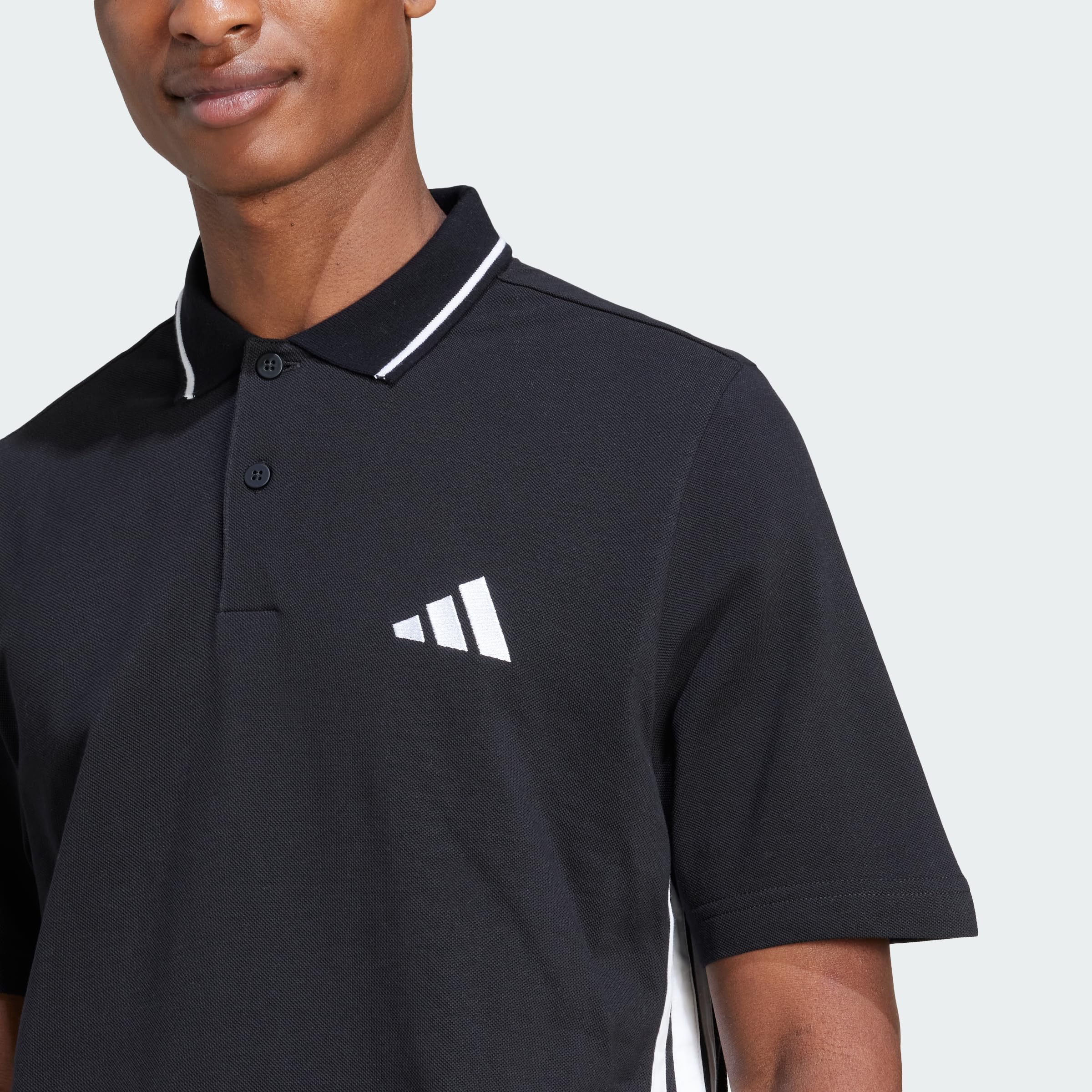 adidas Men's Polo Essentials Piqué 3 Bandas