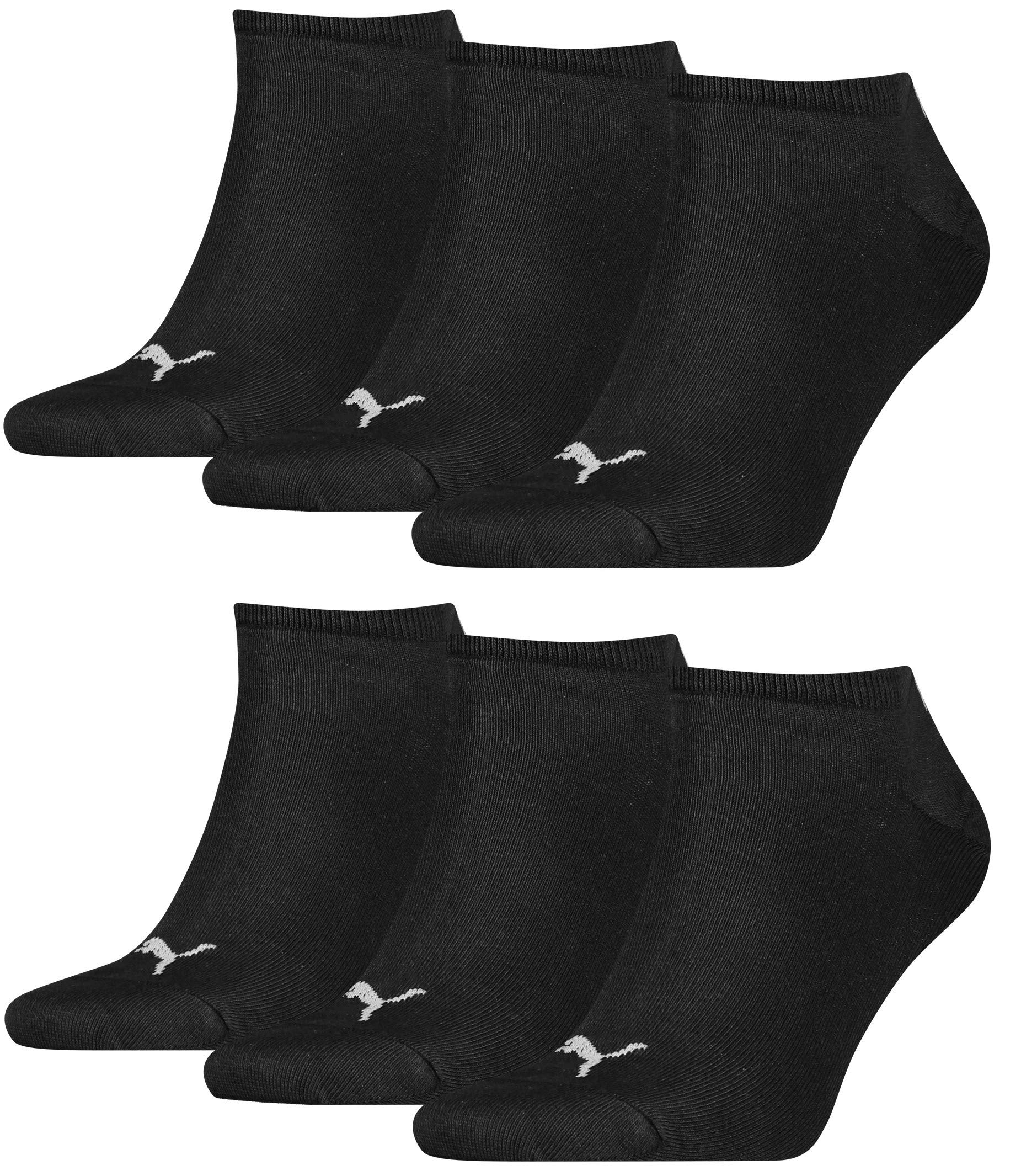 PUMA Unisex Invisible Sneaker Knöchelsocken, 6er Pack, Unisex-Erwachsene