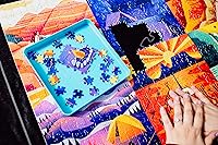 Vista 8 de Buffalo Games - Alfombrilla enrollable para rompecabezas - Accesorio de montaje y ahorro de rompecabezas - Alfombrilla de fieltro - Se adapta a