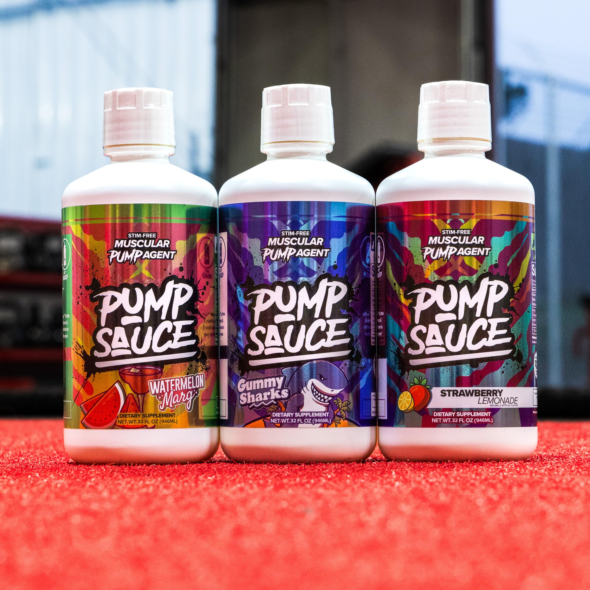 Pump Sauce Pre-Workout - 32 oz, Sour Gummy Worms, No Caffeine, Full Spectrum Liquid, Gluten Free, Vegan, Zero Sugar — Amazon image 8