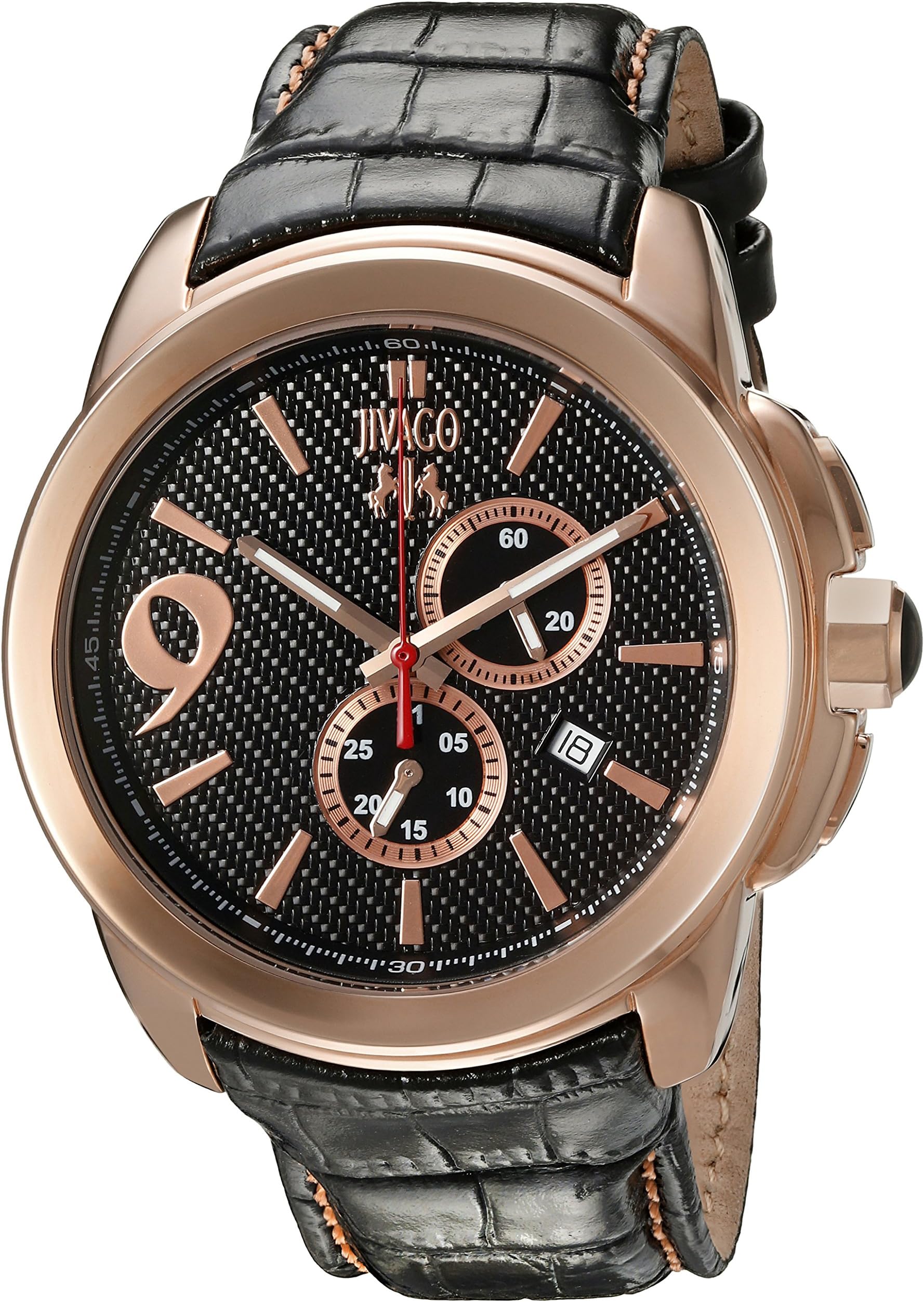 Jivago Men's 'Gliese' Swiss Quartz Stainless Steel Casual Watch (Model: JV1510)