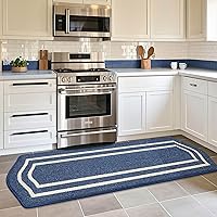 Vista 19 de COSY HOMEER Kitchen Rugs and Mats 24"x48" Non Slip Kitchen Mats for Floor Washable Kitchen Runner Rug Stain Resistant Standing Mat for Beige