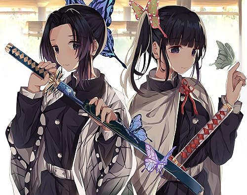 Amazon Com Anime Poster Demon Slayer Kimetsu No Yaiba Print Kanao Tsuyuri Print Shinobu Kochou Poster Girls Print Sword Poster Artwork Print Handmade Products