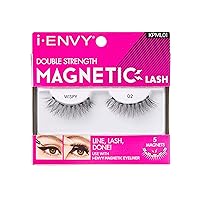 Vista 1 de i•ENVY Pestañas magnéticas de doble fuerza reutilizables