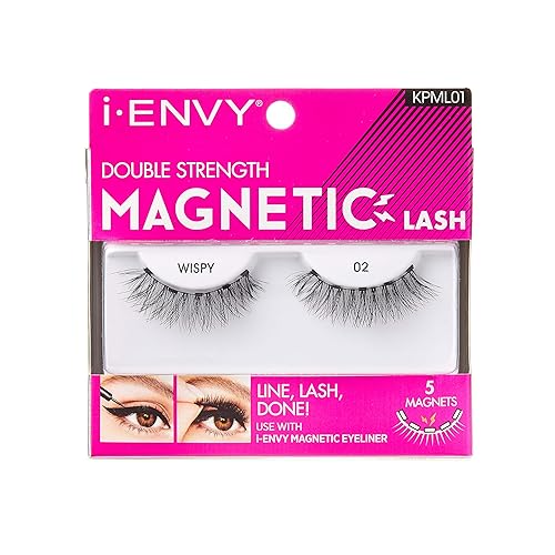 iENVY Pestañas magnéticas de doble fuerza reutilizables