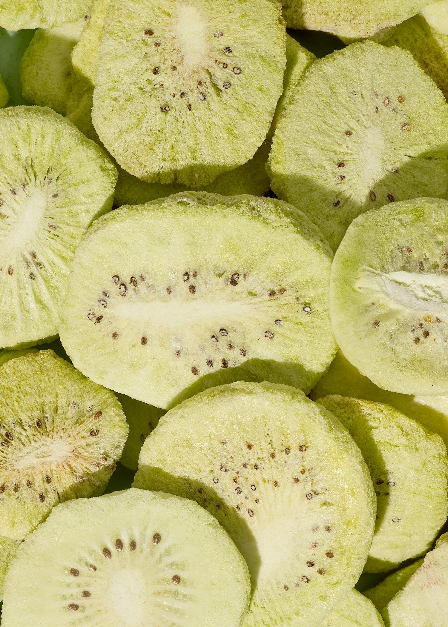 KoRo - Kiwi liofilizzati a fette 350 g - 100% kiwi - Alto contenuto di fibre - Senza additivi