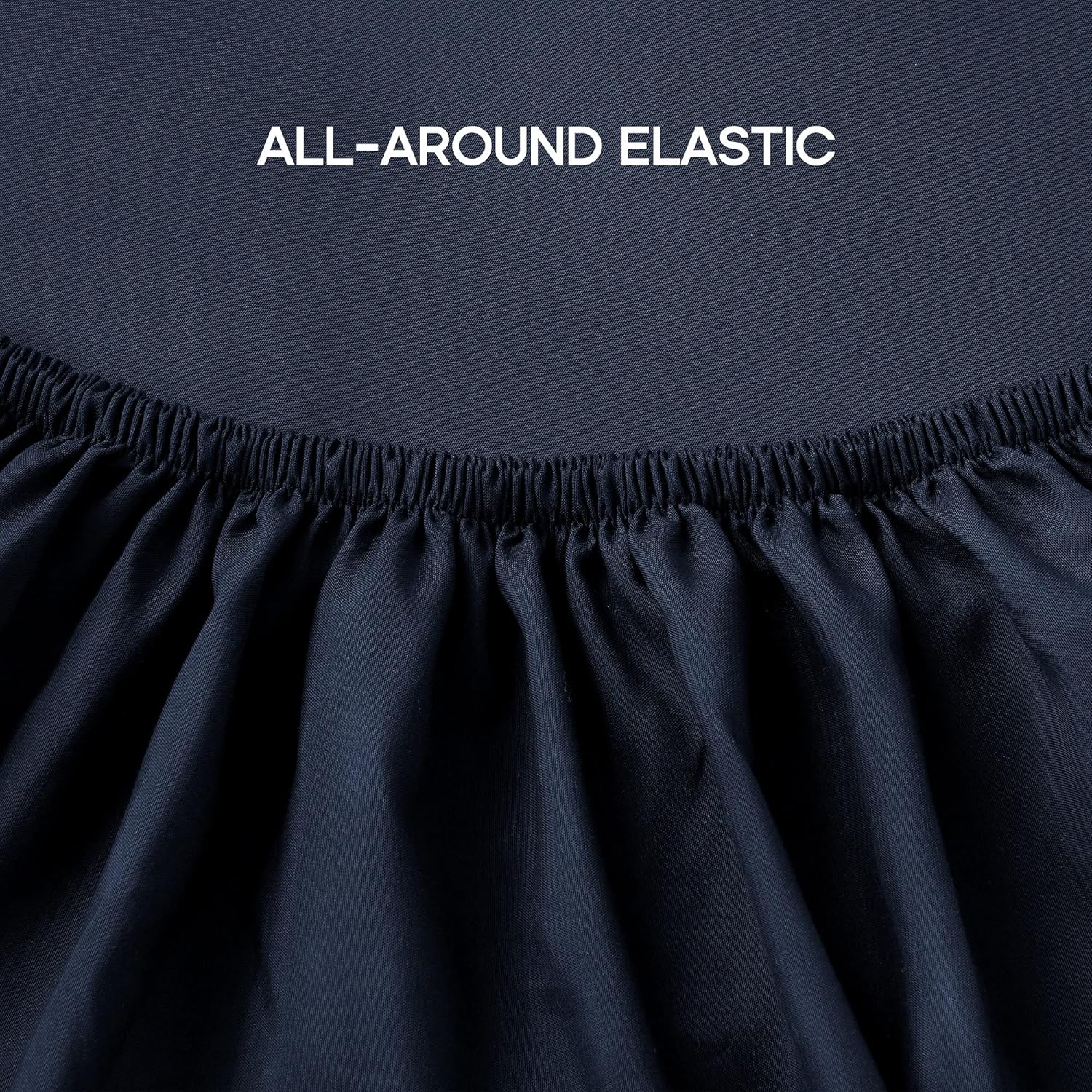 SONIVE Twin Bed Sheets Set Navy 1800 Super Soft Brushed Microfiber 3 Pieces Bedding Sheets & Pillowcases with Fitted Sheet, Deep Pockets Easy Care : Everything Else