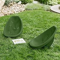 Vista 192 de ECR4Kids Leaf Asiento de suelo, silla mecedora, morado, 6 piezas