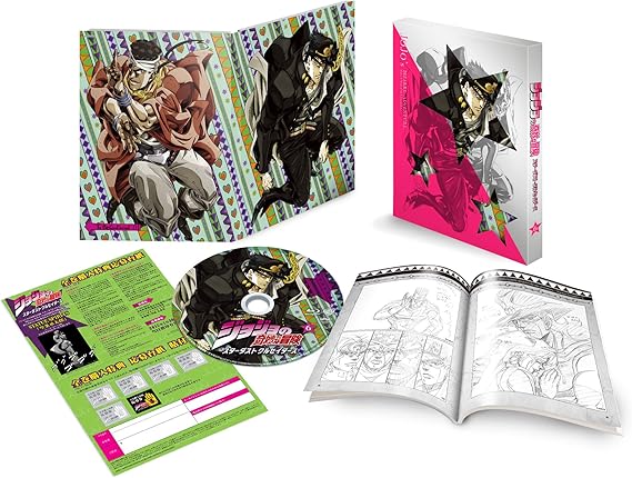 Amazon ジョジョの奇妙な冒険スターダストクルセイダース Vol 6 アニメ原画集付 初回生産限定版 Blu Ray アニメ