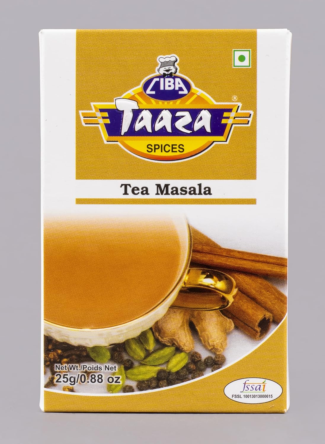 Masala Tea Powder (Chai Masala Powder) by Ciba Taaza Spices, 25gm