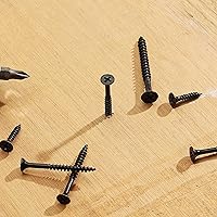 Vista 5 de Mr. Pen - Kit surtido de tornillos para madera, 300 piezas, negro, cabeza Phillips, 6 tamaños