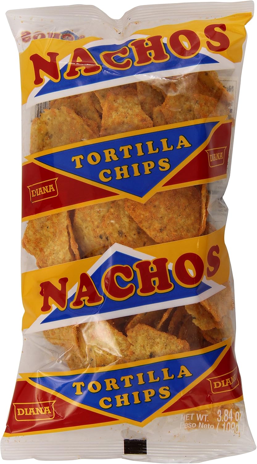 Diana Nachos Snacks 3.52 Ounce 100g - Tortilla Chips - Pack of 24