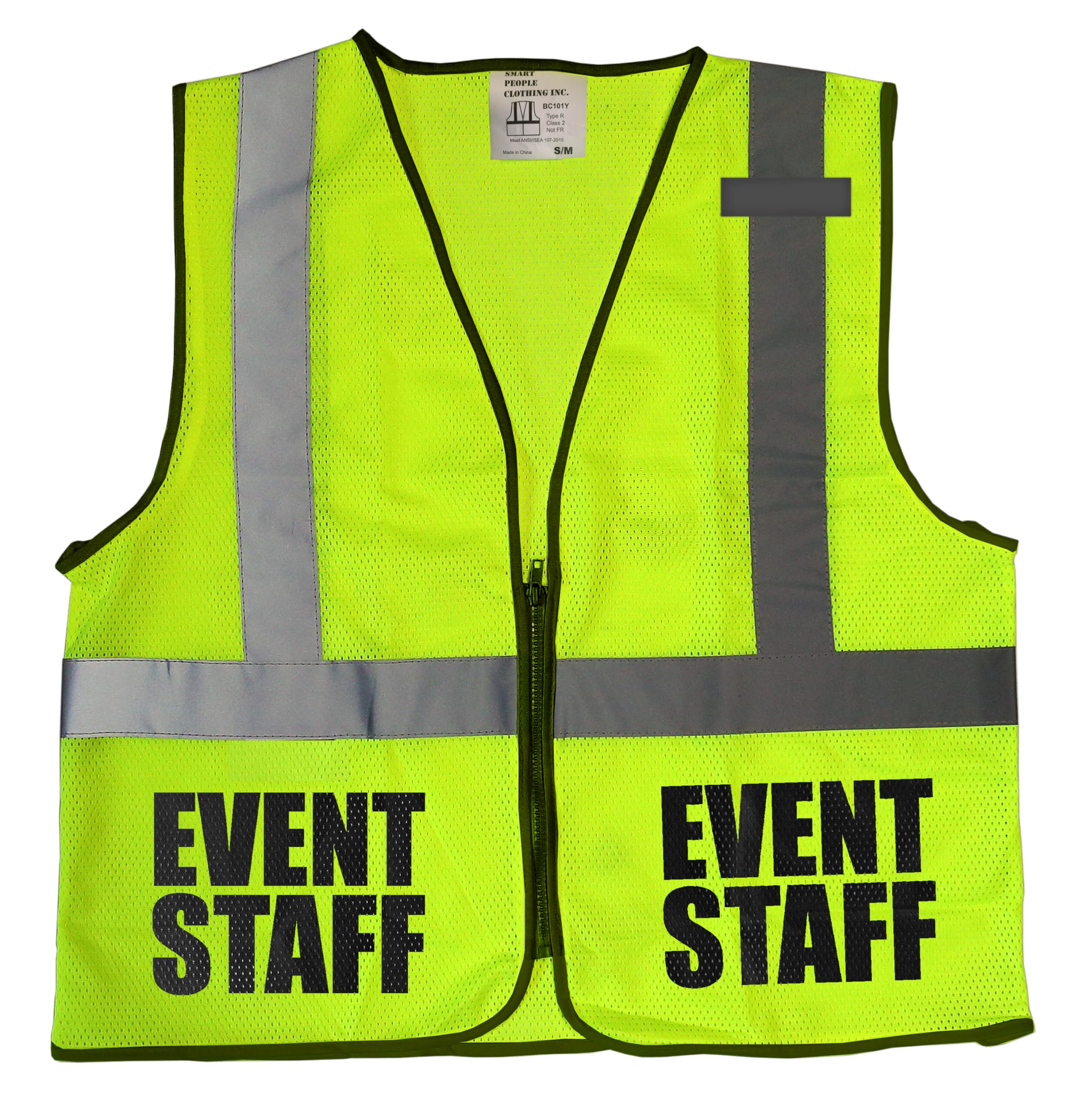 Event Staff Mesh Vest, Trade Show, Safety Vest, Expo, Convention, Exhibition