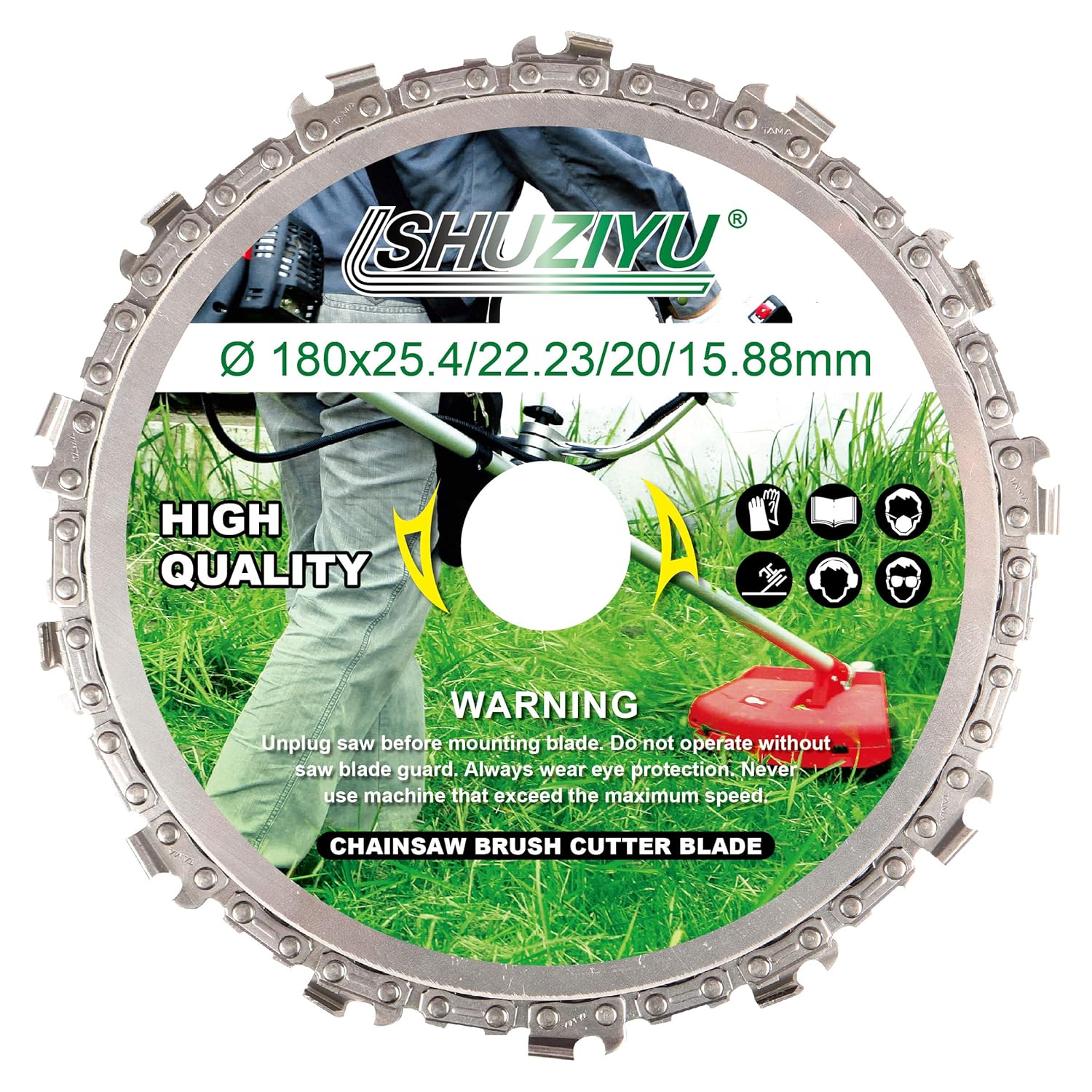 LSHUZIYU 5-1/2 Inch Circular Saw Blade - 36T Thin Kerf Blade For Wood & Plywood Cutting