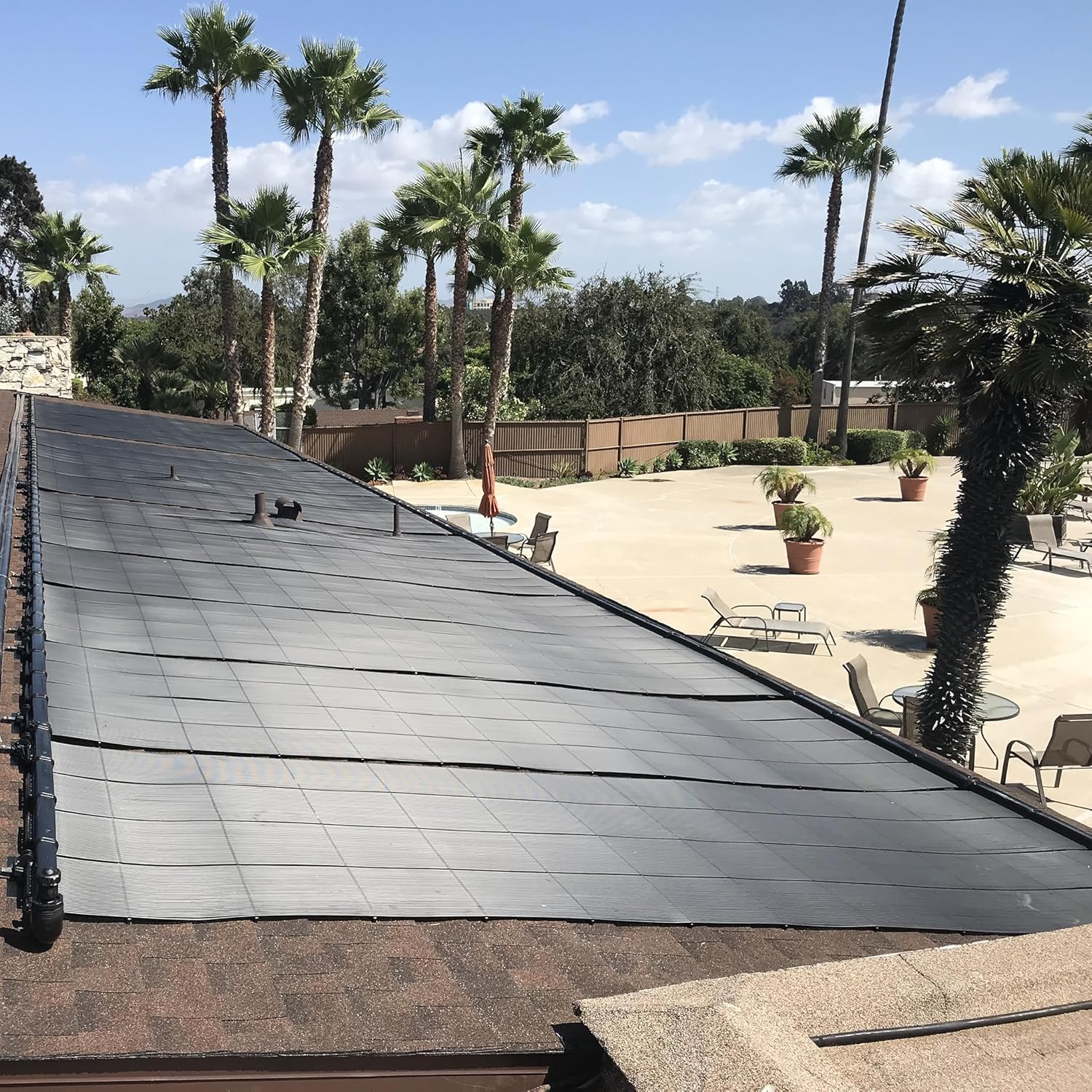 Industrial Grade Solar Pool Heater DIY Kit - Superior High-Wind Strapless Mounting System & Maximum Freeze Resistance (2-4'x6.5' / 52 Square Feet)