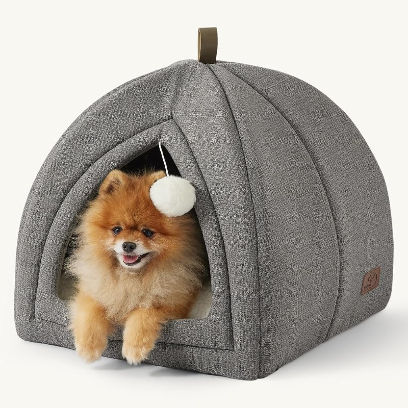 Casa 2 em 1 para Gatos Bedsure com Almofada Lavável – 44 x 44 x 44 cm, 1,28 kg