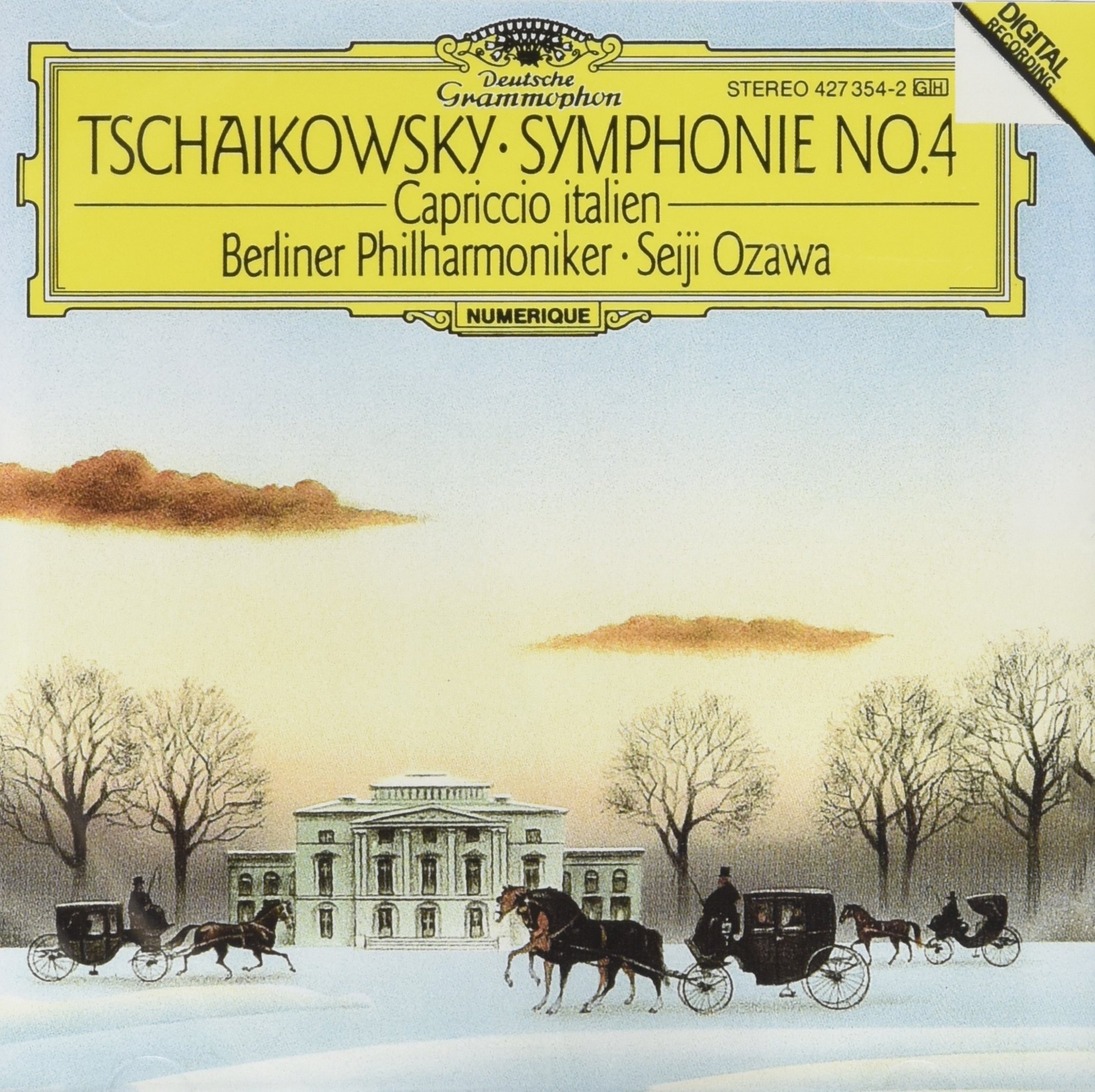 Tschaikowsky: Symphonie No 4, [Audio CD] Berlin Philharmonic Orchestra; Ozawa, Seiji