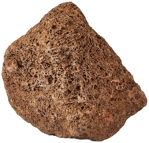 Sera Rock Red Lava S/M 8 - 15 cm - Piedra volcánica roja Oscura con Superficie porosa
