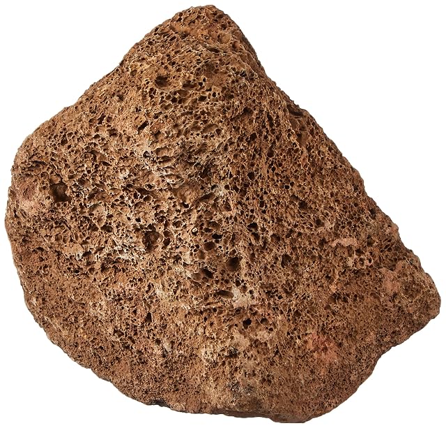 Sera Rock Red Lava S/M 8 - 15 cm - Piedra volcánica roja Oscura con Superficie porosa
