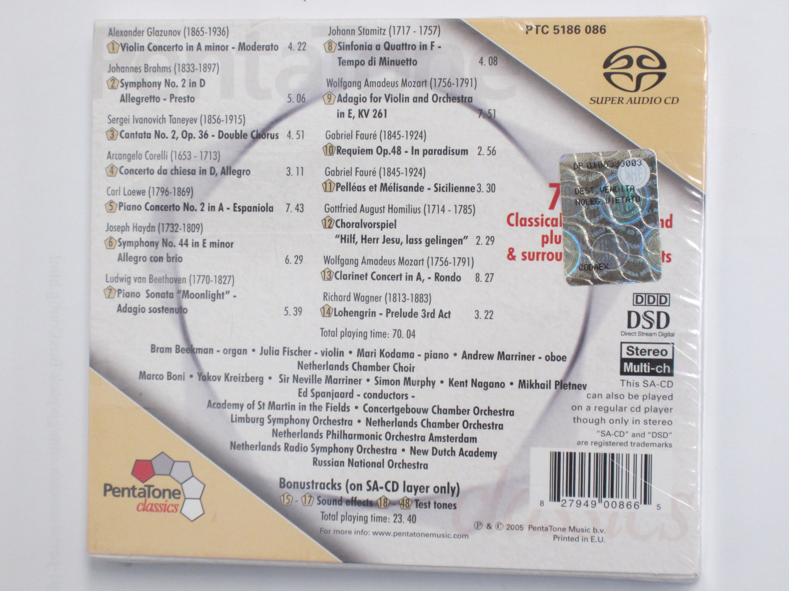 Super Audio Sampler, vol. 2