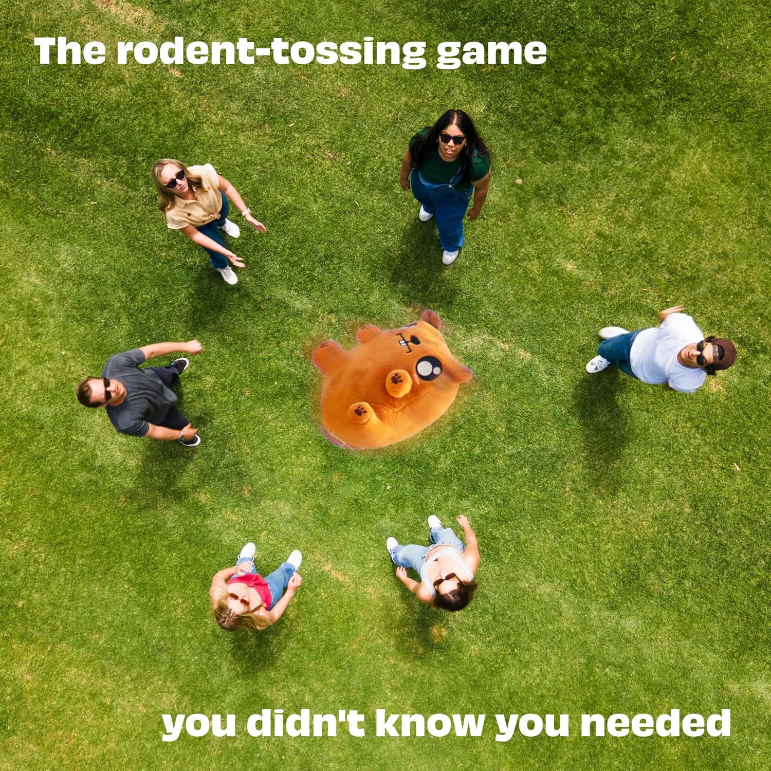 Gimme That Muskrat: A Rodent-Tossing Party Game [Hot Potato, Inside or Outside Family Activity, Game Night, Great for Kids, Teens, and Adults | Easter Basket Stuffer Gift Idea | Ages 8 and Up]