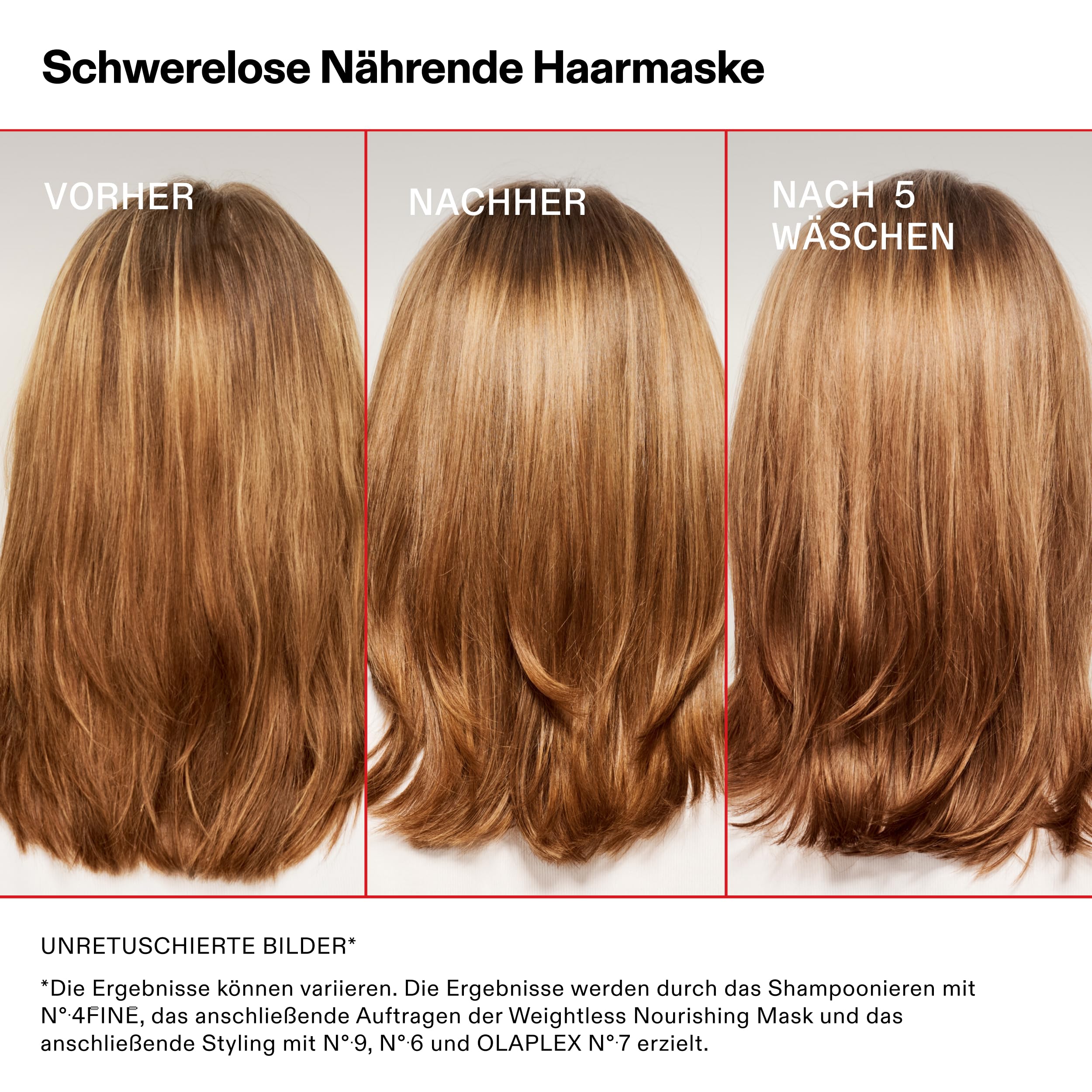 Olaplex Weightless Nourishing Mask: Kutikula-versiegelnde Maske | Spendet Feuchtigkeit & Verleiht Volumen | Für Feines Bis Mittelstarkes Haar, 200 mL