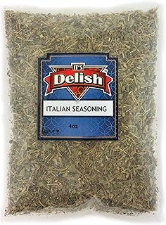 Sponsored Ad - Gourmet Italian Seasoning By It's Delish – 4 OZ Bulk Bag – All Natural Blend of Dried Herbs – Aromatic Ital...