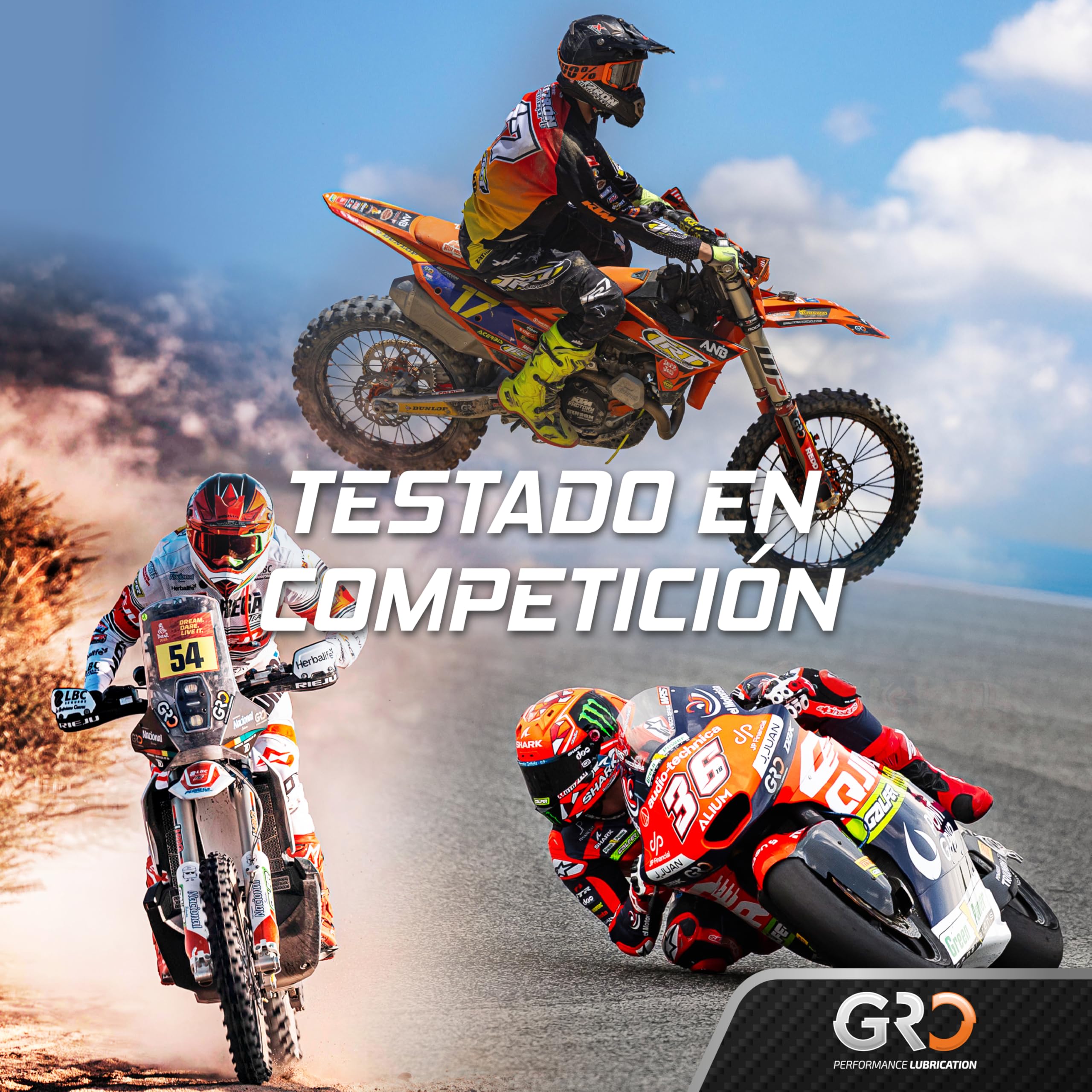 GRO Trans Extrem 75W - 1L - Lubricante 100% Sintético para Transmisiones de Motos de Trial, Enduro y Cross - Valvulina API GL-5 - Aceite Caja de Cambios Manual - Aceite para Engranajes Moto