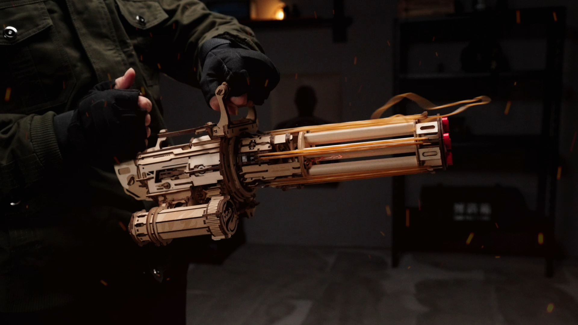 Amazon | ROBOTIME 立体パズル 3d 木製 ウッドパズル 銃のおもちゃ