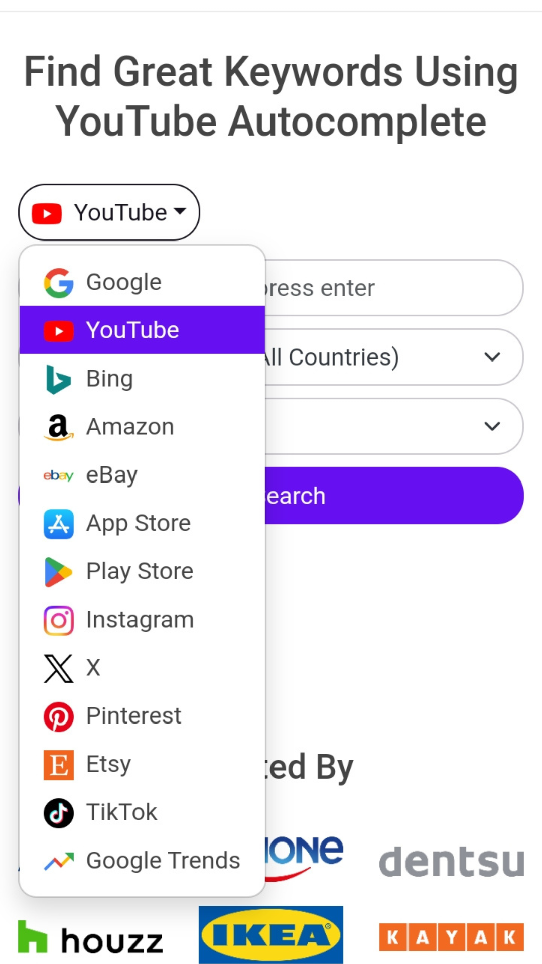 Free Keyword Research Tool