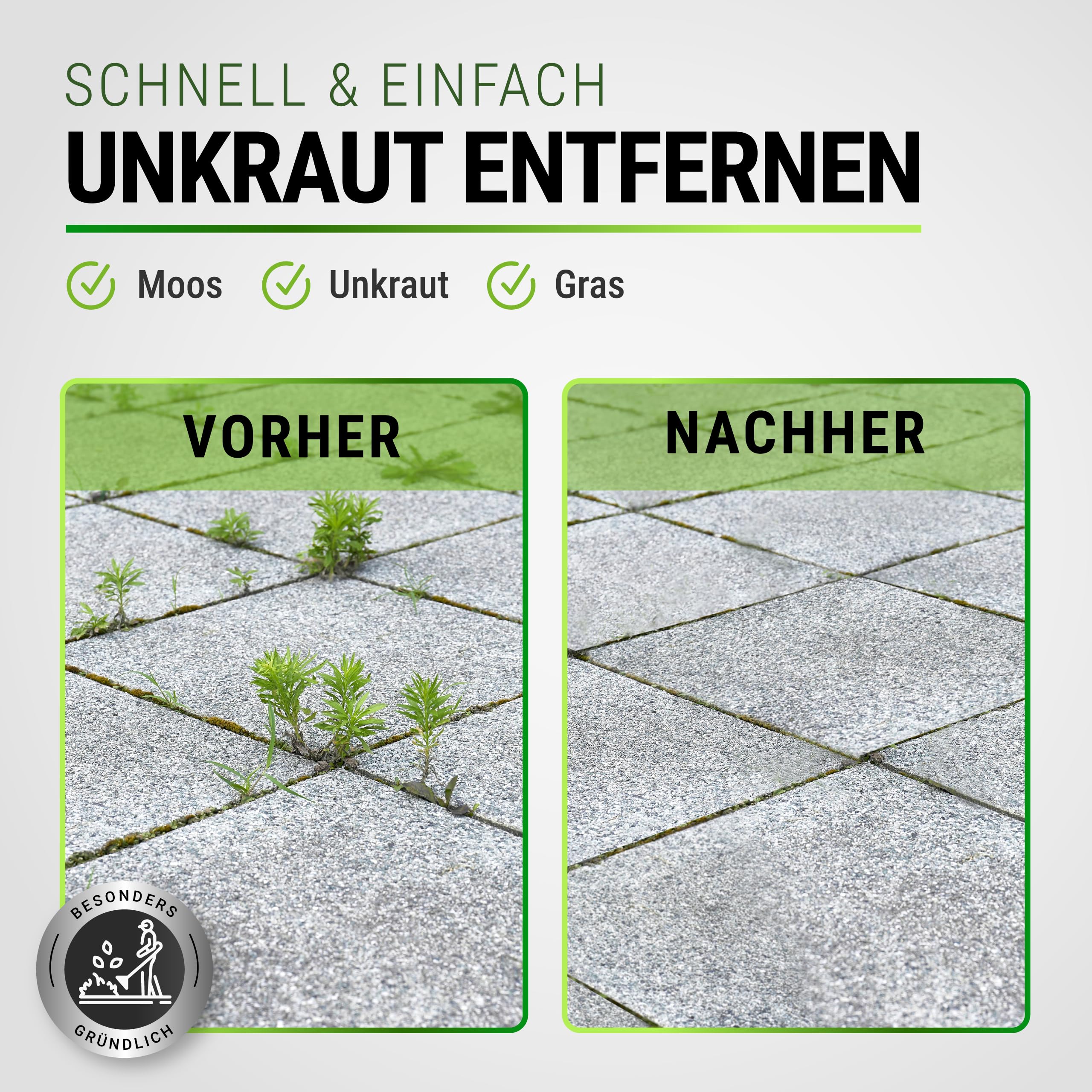 FISO® Profi Unkrautbürste - 2 Stück I Universal Wildkrautbürste für Motorsense - 25,4mm Bohrung & 20mm Adapter I Drahtbürste Freischneider für effektive Unkrautentfernung I Unkraut Bürste