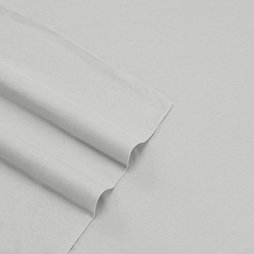 Miniatura 5 de Eddie Bauer - King Sheets, Breathable Bedding Set, Lightweight Home Decor for Warm Sleepers (Jersey Knit White, King)