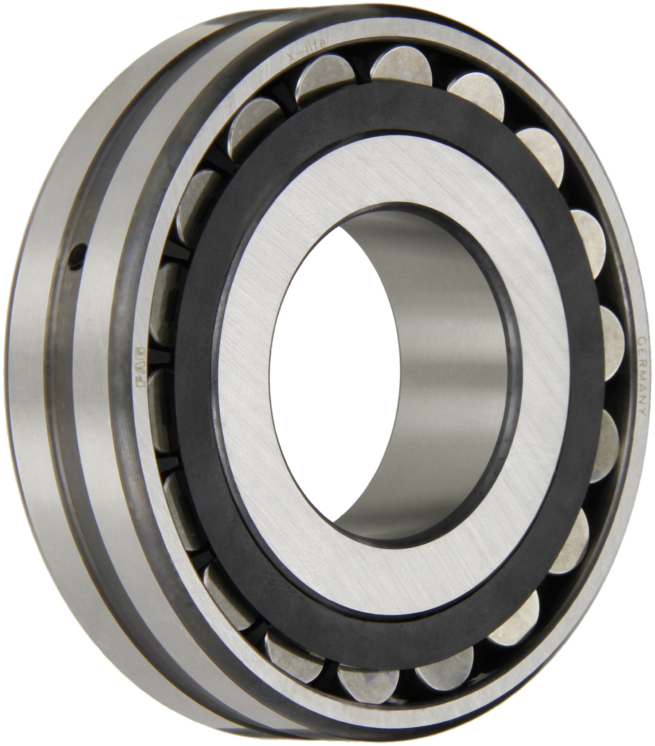 FAG 21308e1 K-tvpb-c3 sphérique Roulement à rouleaux, conique Alésage, Polyamide/Nylon Cage dégagement, C3, métriques, ID de 40 mm, 90 mm OD, 23 mm de largeur