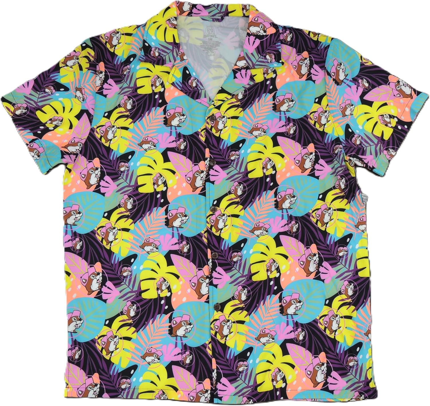 Buc-ee's Beaver 2025 Tropical Camper Shirt Button Down Unisex Mens Women Boys Girls Youth Toddler Travel Center Short Sleeve