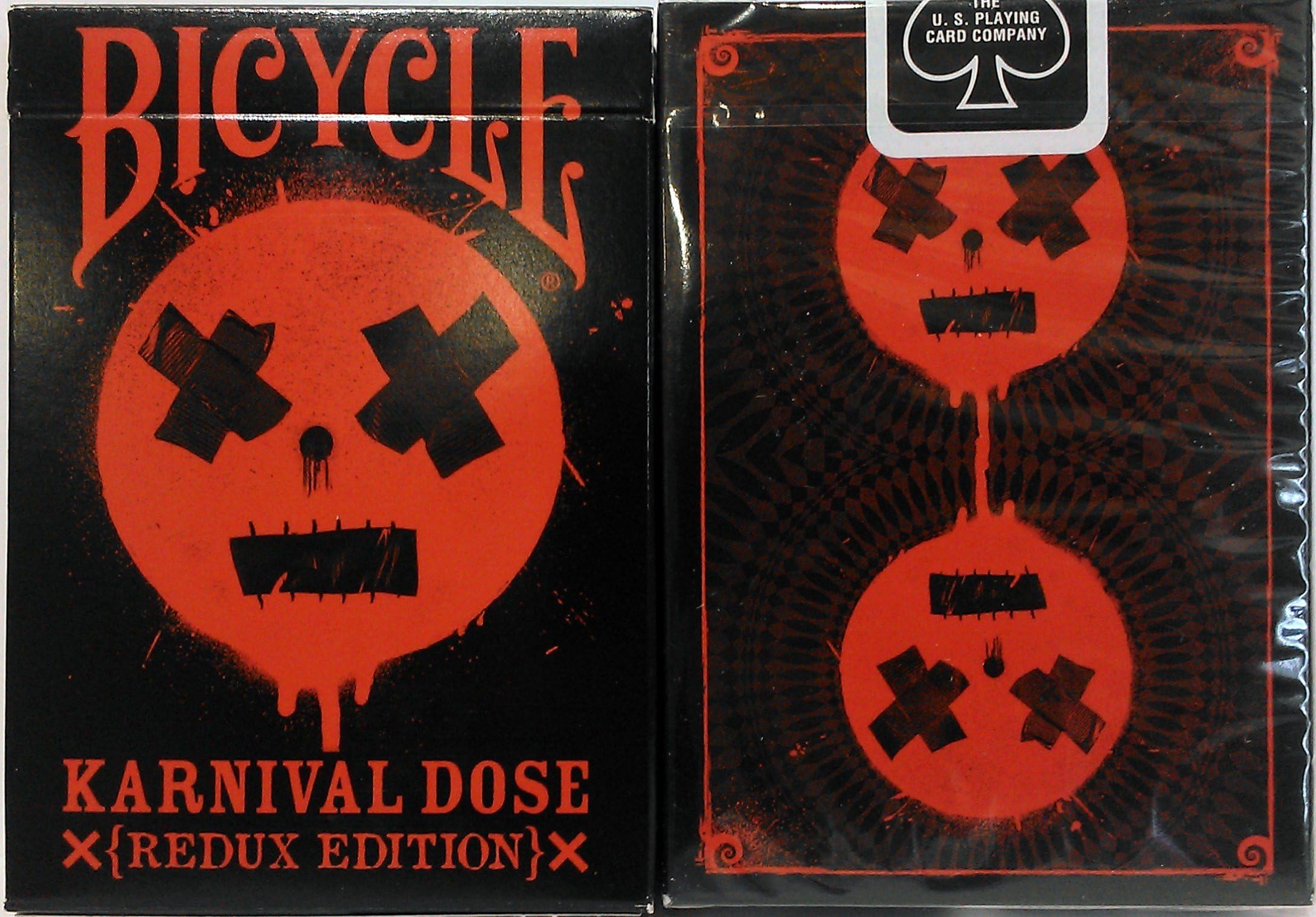 Karnival RED Dose Deck Playing Cards -Redux Edition (Ltd Ed)