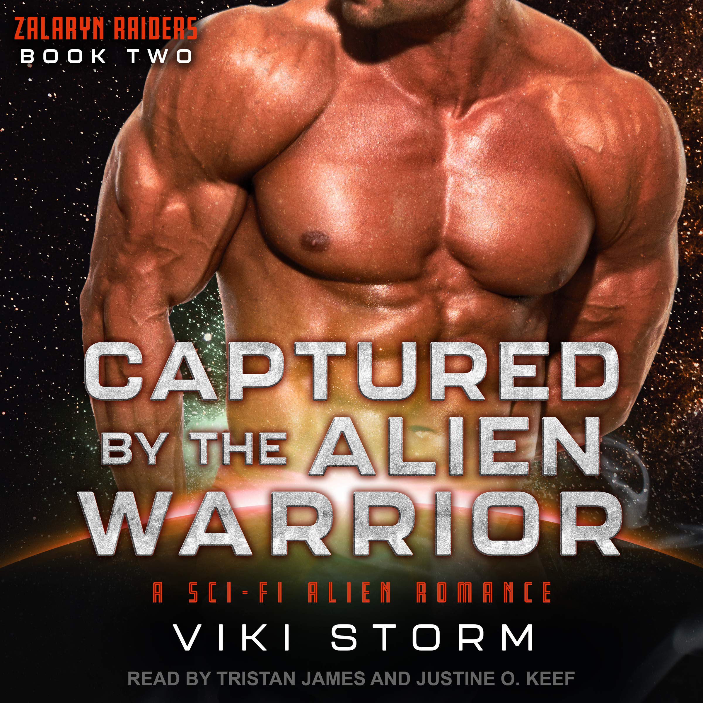 Cover art for Captured by the Alien Warrior: Zalaryn Raiders Series, Book 2