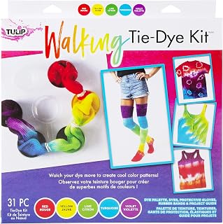 Tulip One-Step Tie-Dye Kit Tulip Fabric 43515 Fdy Multi Walking Dye Kit, As Detailed