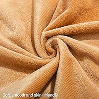 Vista 4 de NTBAY 1 paquete de funda de almohada corporal de terciopelo con cremallera, súper suave y acogedora, funda de almohada larga de franela mullida