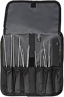 Vista 6 de Mercer Culinary Juego de rollos de herramientas para armado de platos, color negro