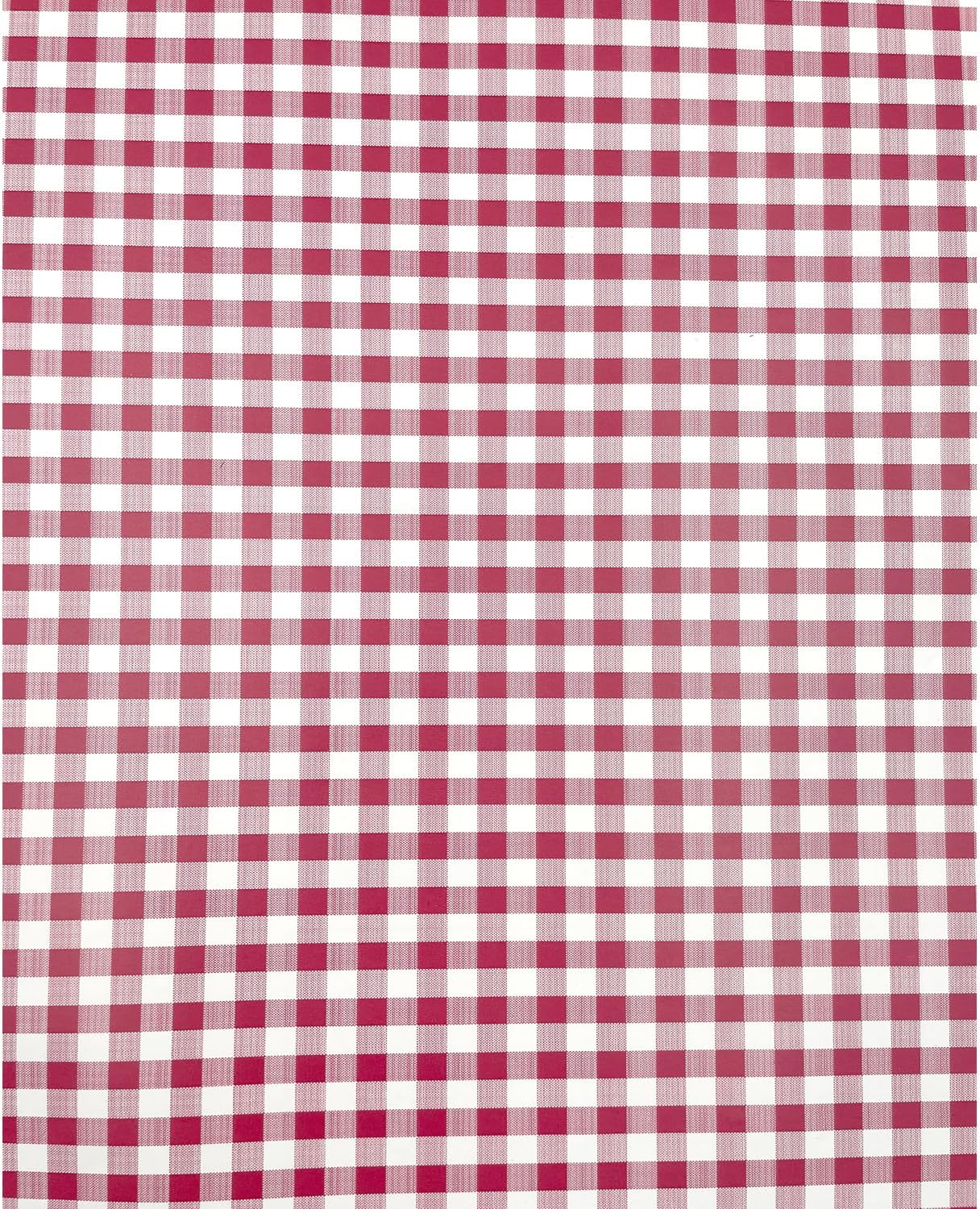 Yifely Red Holiday Gingham Drawer Paper Self-Adhesive Shelf Liner Makeup Cabinet Decor 17.7 Inch by 9.8 Feet