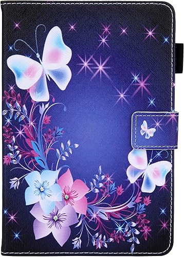 Miniatura 3 de Funda para tablet Tienda Kindle Fire HD 8 de 876 generación 201620172018 con soporte, soporte para lápices, bolsillo encendido y apagado automático,