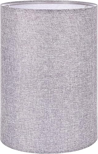 Miniatura 20 de Wellmet Pantalla de lámpara de 13 x 13 x 10 pulgadas, requiere montaje para lámpara de mesa, lámpara de noche, lámpara de pie, pantalla de tambor