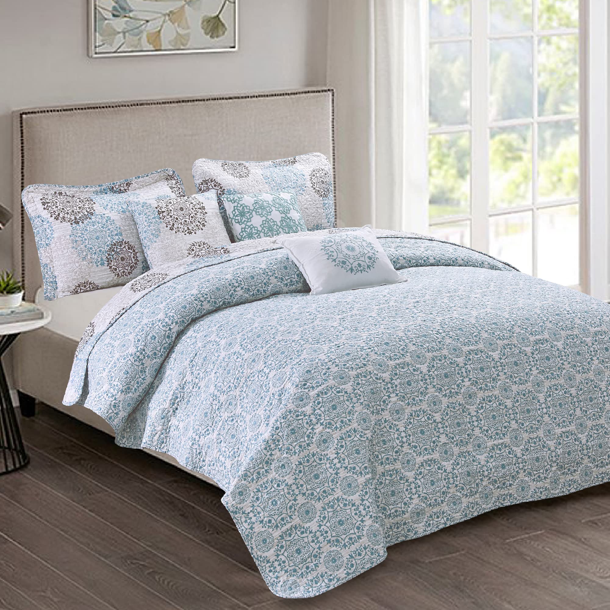 HESTIN 6 Piece Sun Stamp King Size 90