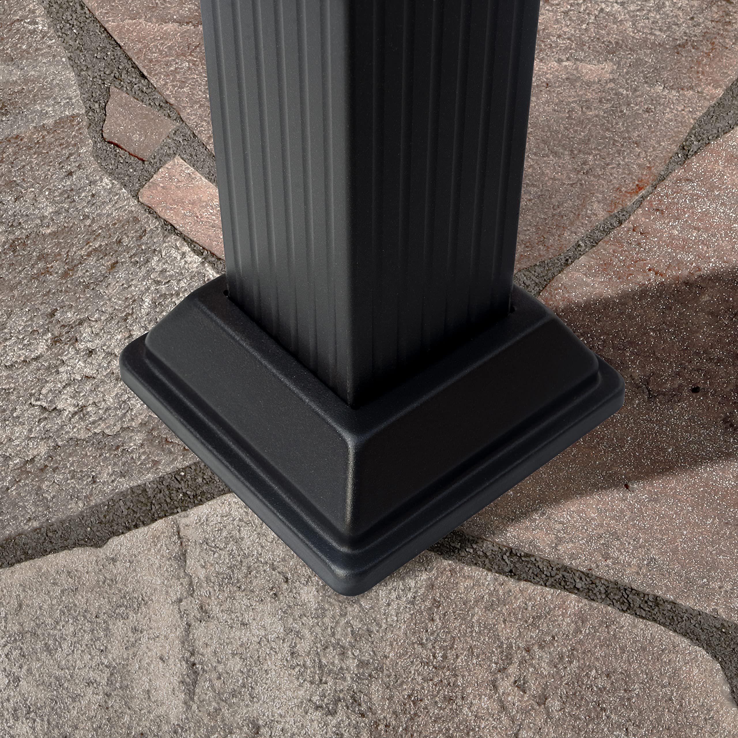 TOOLPORT Garden pavilion 3x4 m waterproof ALU DELUXE gazebo with 4