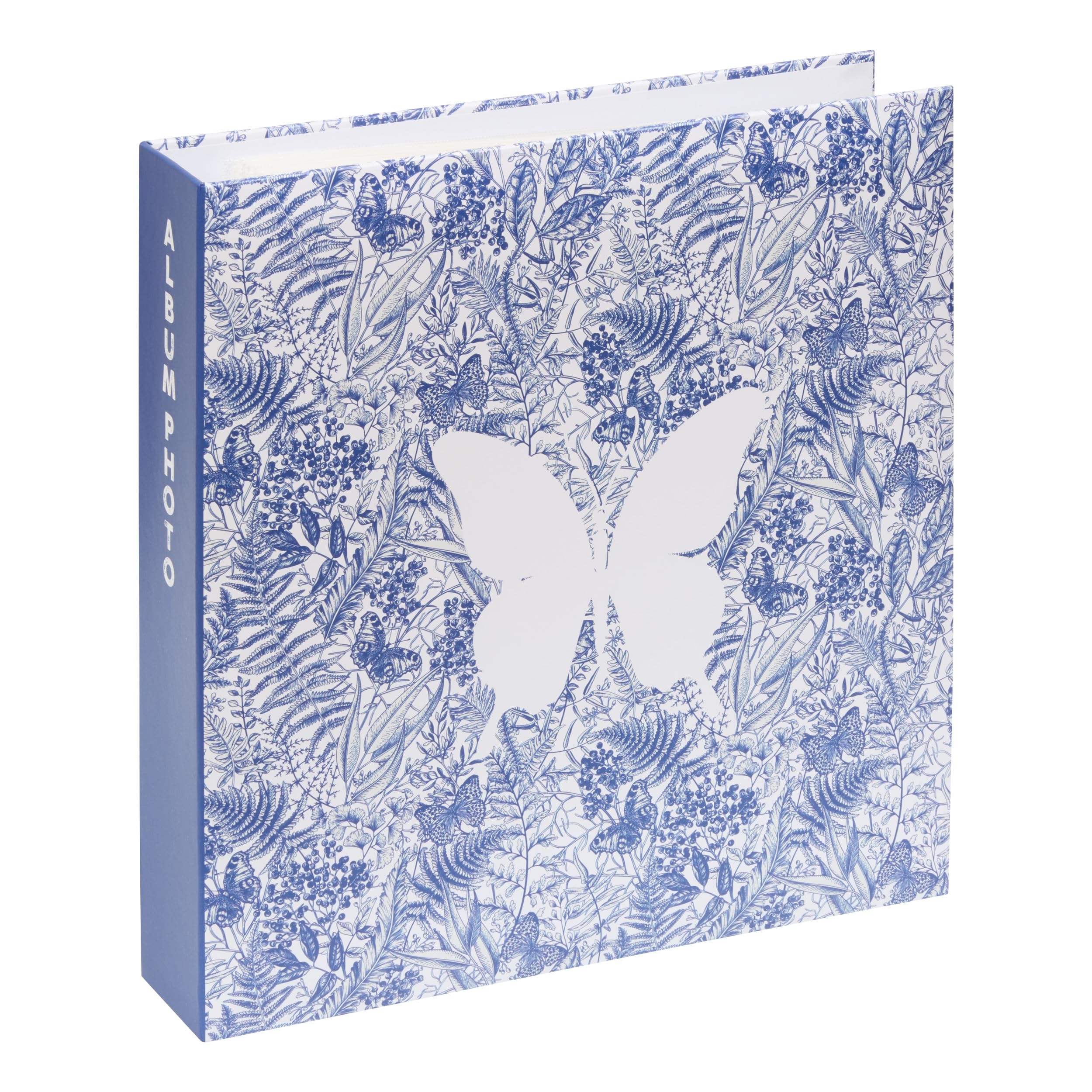 Album Photo Grand Format - 500 Photos - 10x15 cm - Collection Papillon Bleu