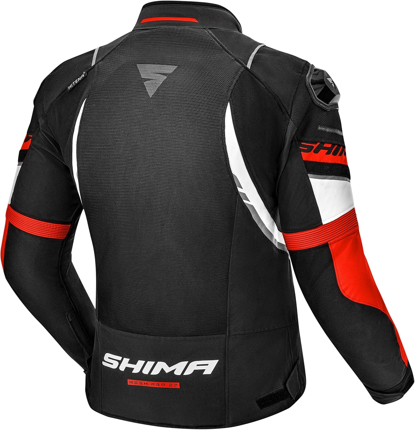 SHIMA MeshPro 2.0 Motorcycle Jacket Men AirForce Back Protector Armour Riding Summer Mesh Bikers Ventilated Lightweight - Image 3
