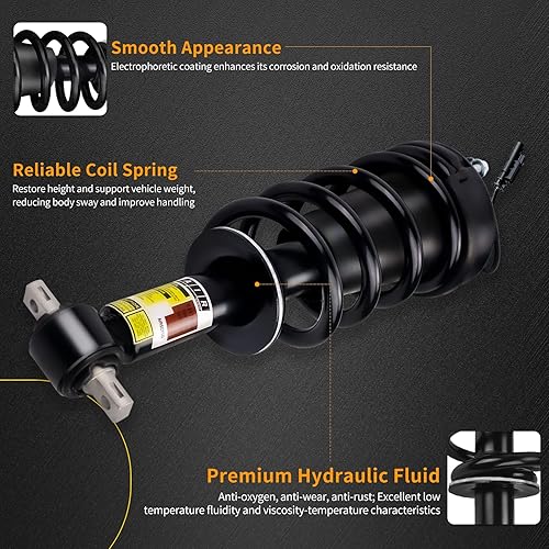 Miniatura 5 de 84176631 84176675 Amortiguadores de aire delanteros y traseros Conjunto completo 84977478 Reemplazo automotriz para Cadillac Escalade Chevy Tahoe
