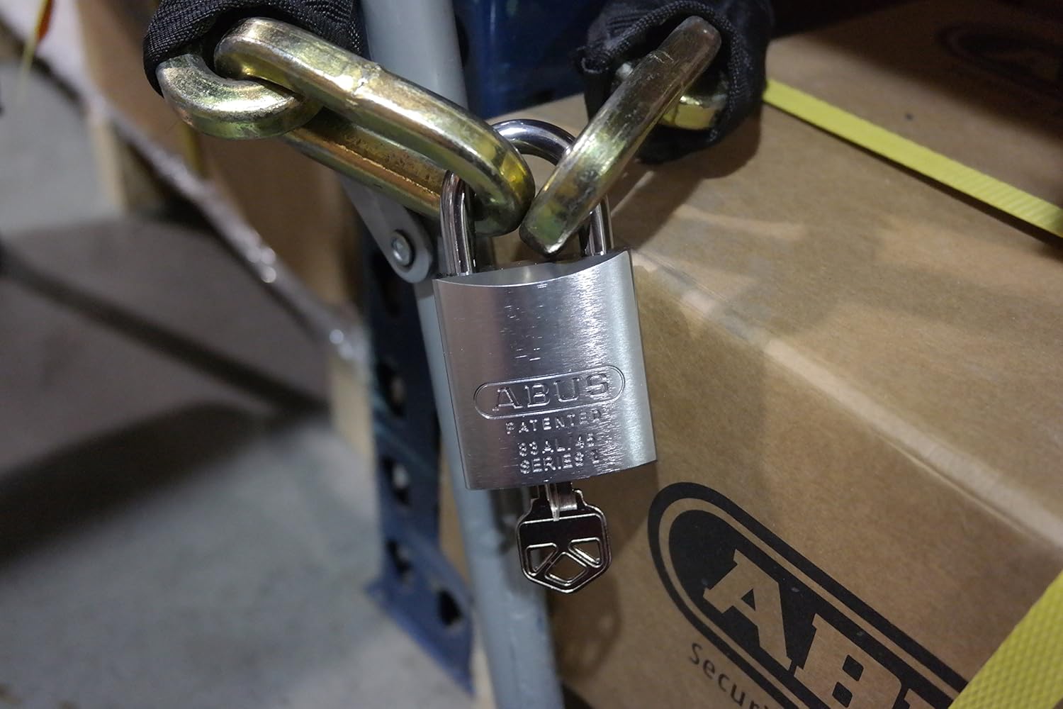 Abus Lock 80224 83AL/45 (300) KA Titanium Padlock