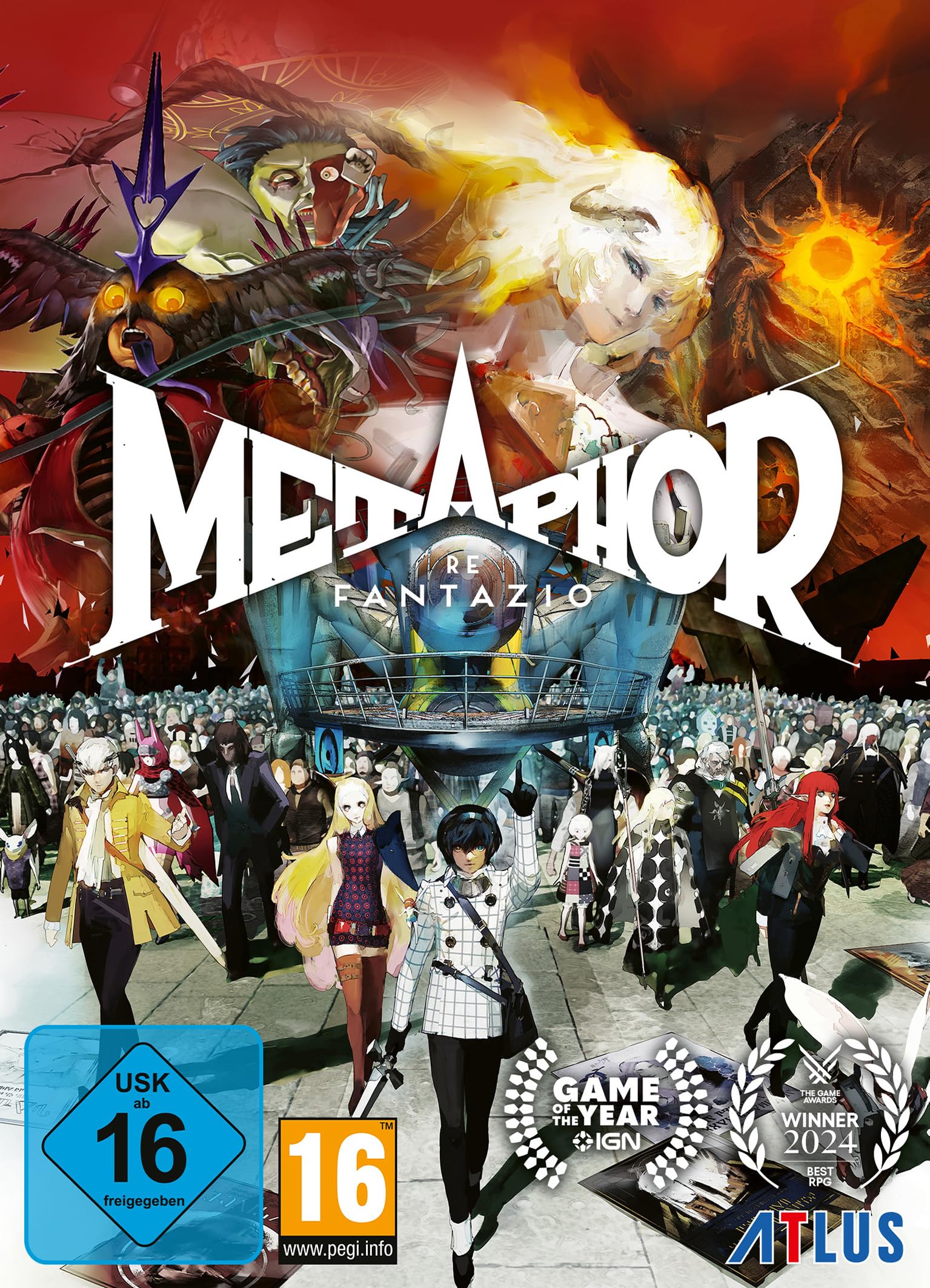 Atlus Metaphor: ReFantazio Steelbook Edition (Code in a Box) (PC) (64-Bit)